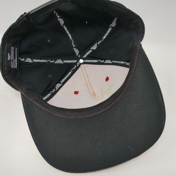 Fly Racing Snapback Hat Multicolor One Size Adjustable Colorblock 6 Panel - Picture 6 of 8